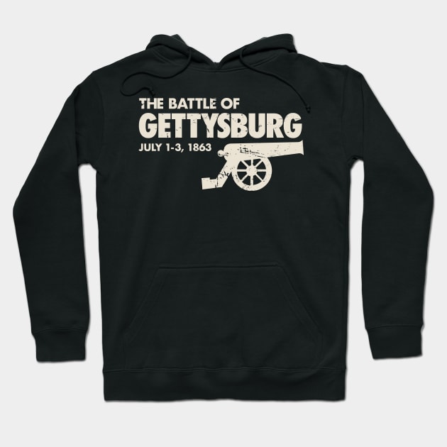 History - American Civil War Battle Of Gettysburg Hoodie by MeatMan